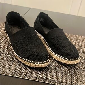 Cole Haan Black Espadrille Slip on